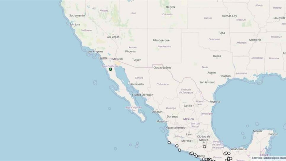 Se Registra Sismo De Magnitud 4 8 En Baja California Luz Noticias