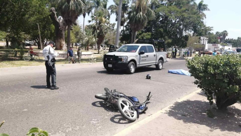 Motociclista Pierde La Vida Al Ser Atropellado Por Unidad De La Marina