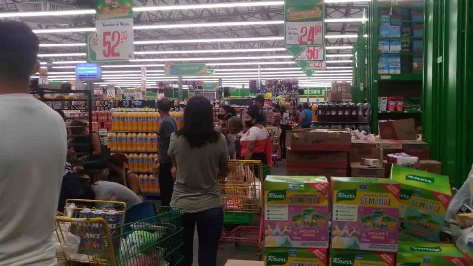 Aumentan Las Filas Y Compras En Supermercados De Mazatl N Luz Noticias