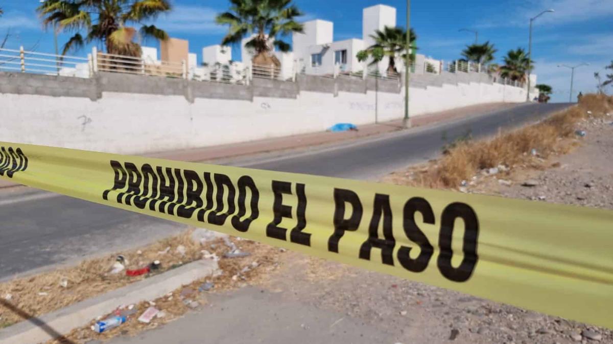 Asesinan a sujeto cuando iba caminando en Cumbres del Sur Culiacán