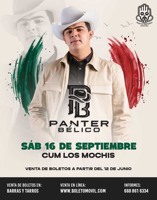 Panter Bélico ofrecerá concierto en Los Mochis Luz Noticias