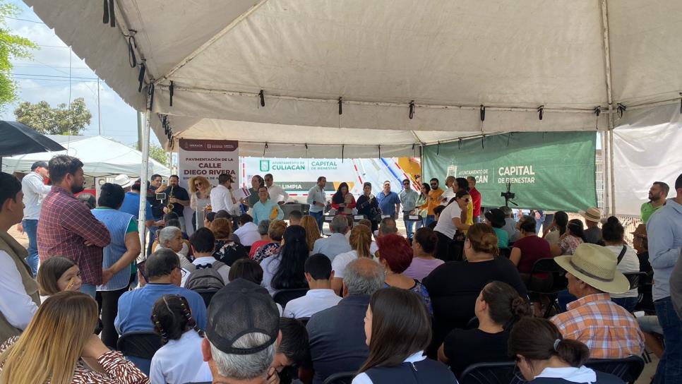 Alcalde de Culiacán inaugura calle Diego Rivera en Aguaruto Luz Noticias