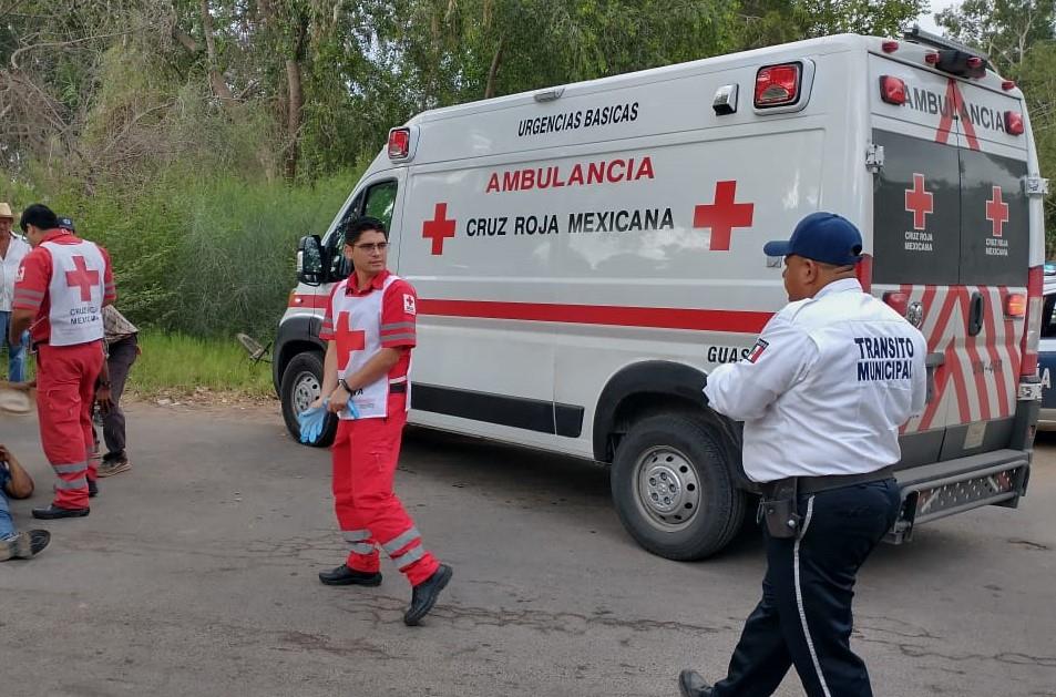 Motociclista Pierde El Control Y Derrapa En La Carretera A Tamazula