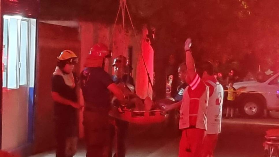 Pintor sufre descarga eléctrica en una construcción en Culiacán Luz