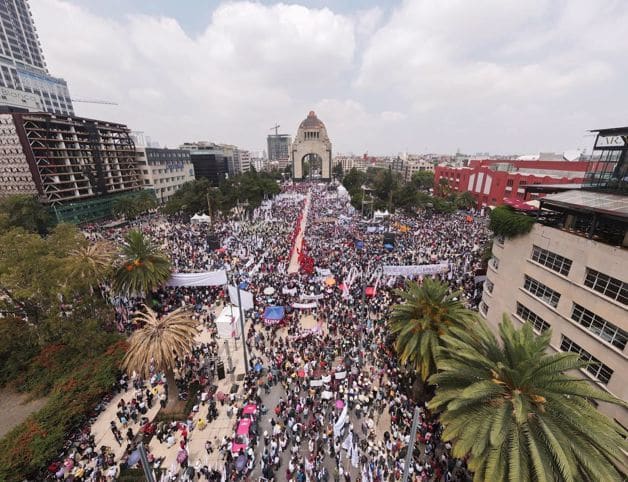 Claudia Sheinbaum Cierra Su Gira Por El Pa S En El Monumento A La