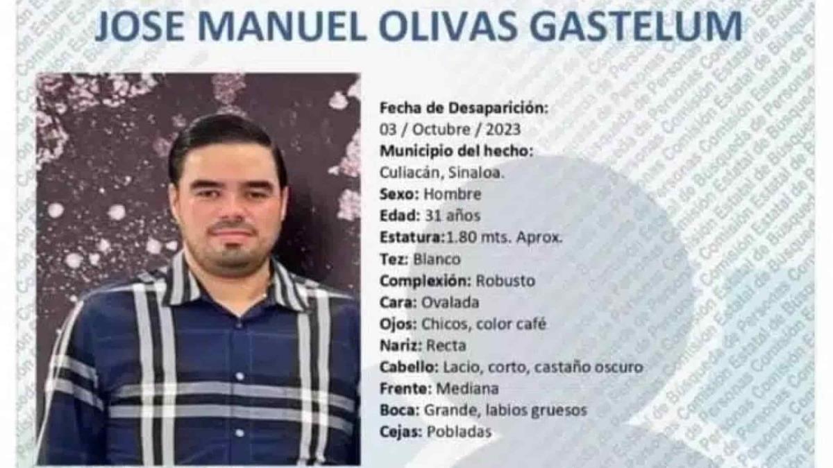 Familiares buscan a joven levantado en Culiacán por sujetos armados