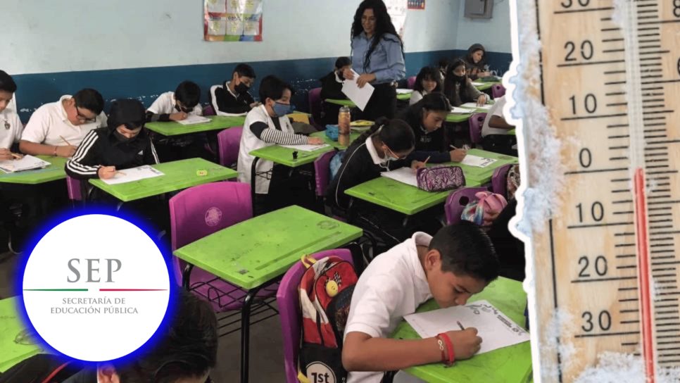 SEP cambia horario en el regreso a clases por intenso frío en México