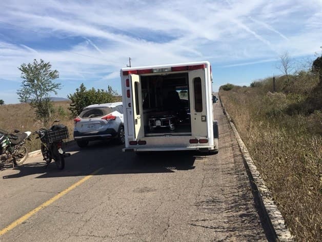 Motociclista Resulta Lesionado Tras Derrapar En La Carretera Estatal