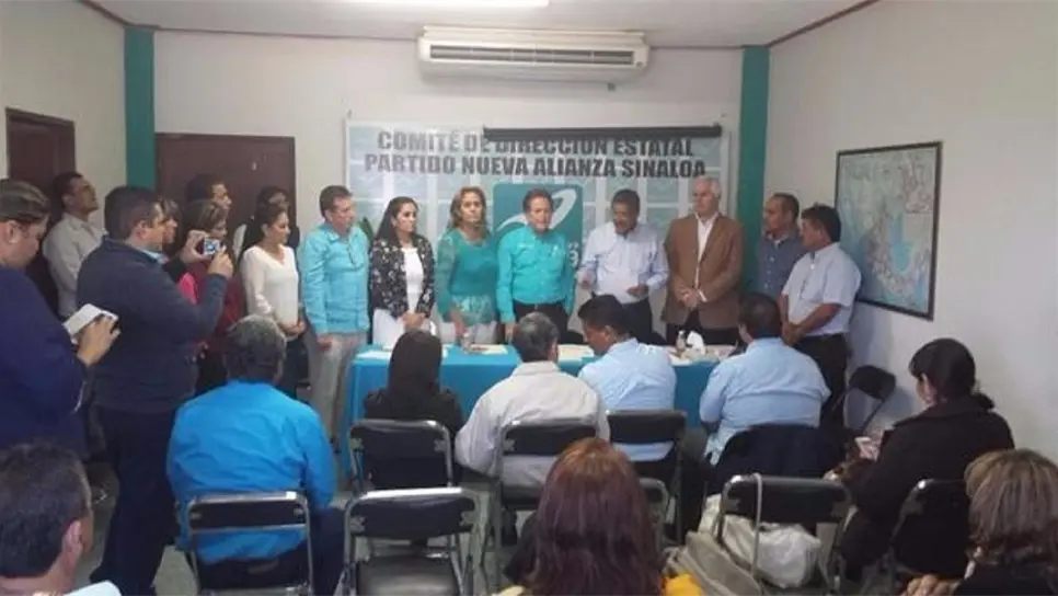 Panal, en sesión permanente para definir rumbo de alianza con PRI y PVEM