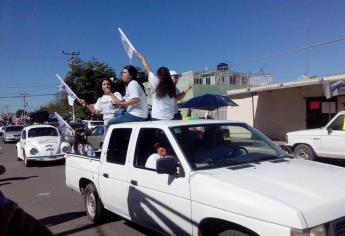 Candidatos coinciden y desquician calles de la Jaramillo