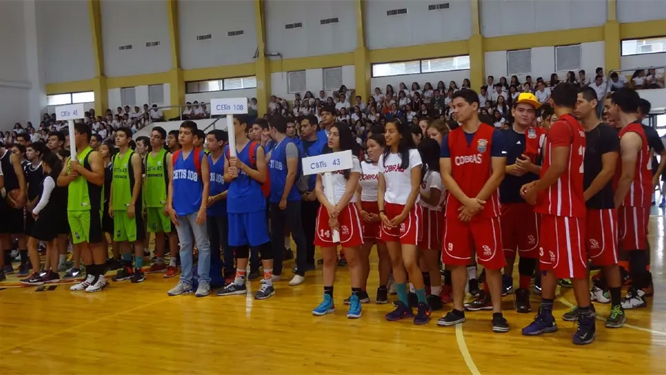 Estudiantes del CBTis 43 se van a nacional de basquetbol