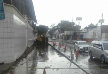 Sorprende lluvia en zona centro de Sinaloa