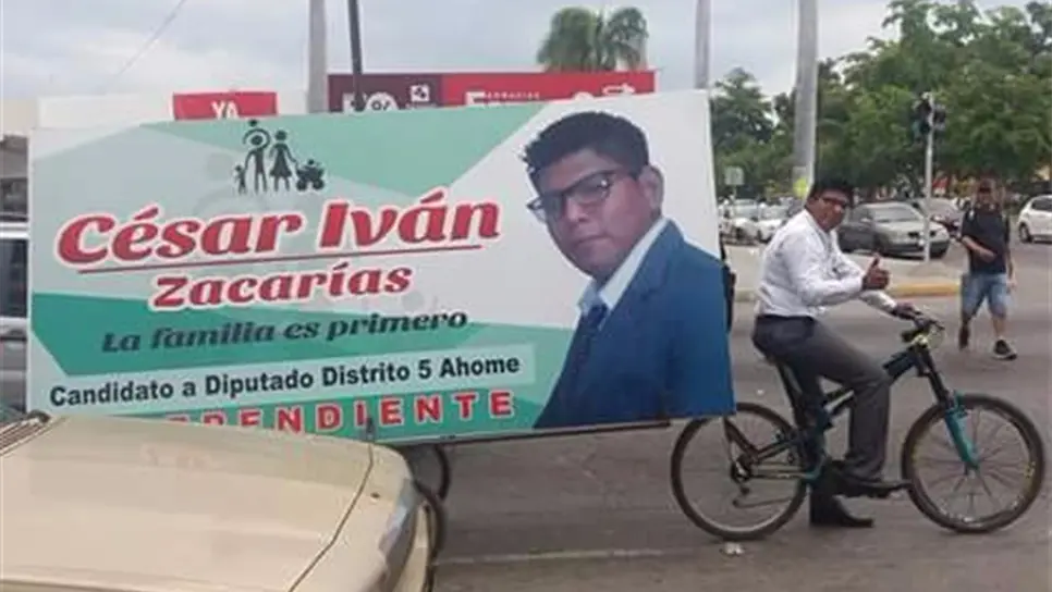 Pedaleando por una diputación recorre el 5to distrito