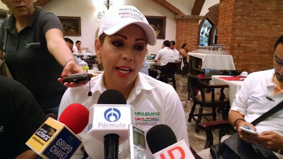 Por seguridad Nubia Ramos cambia estrategias de campaña