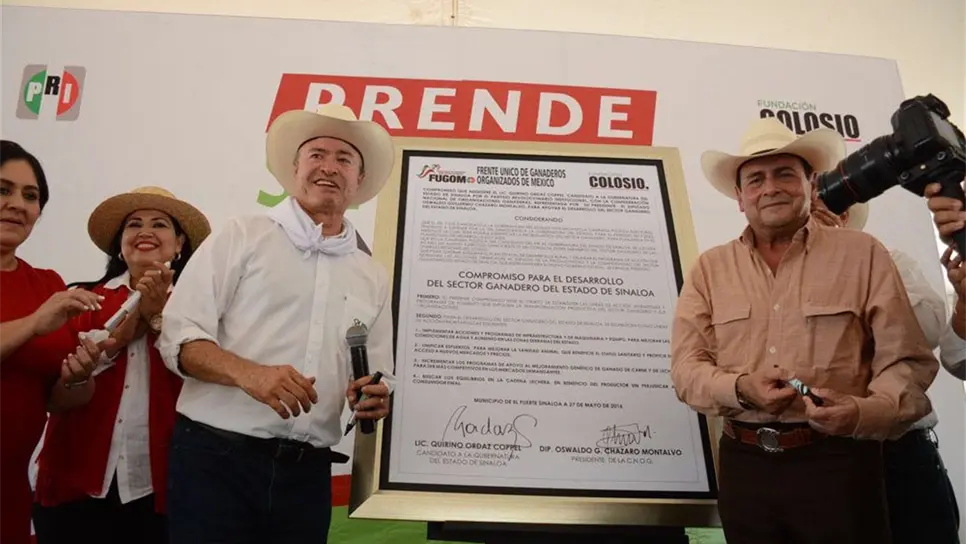 Urge reclasificación al estatus zoosanitario de Sinaloa: Quirino