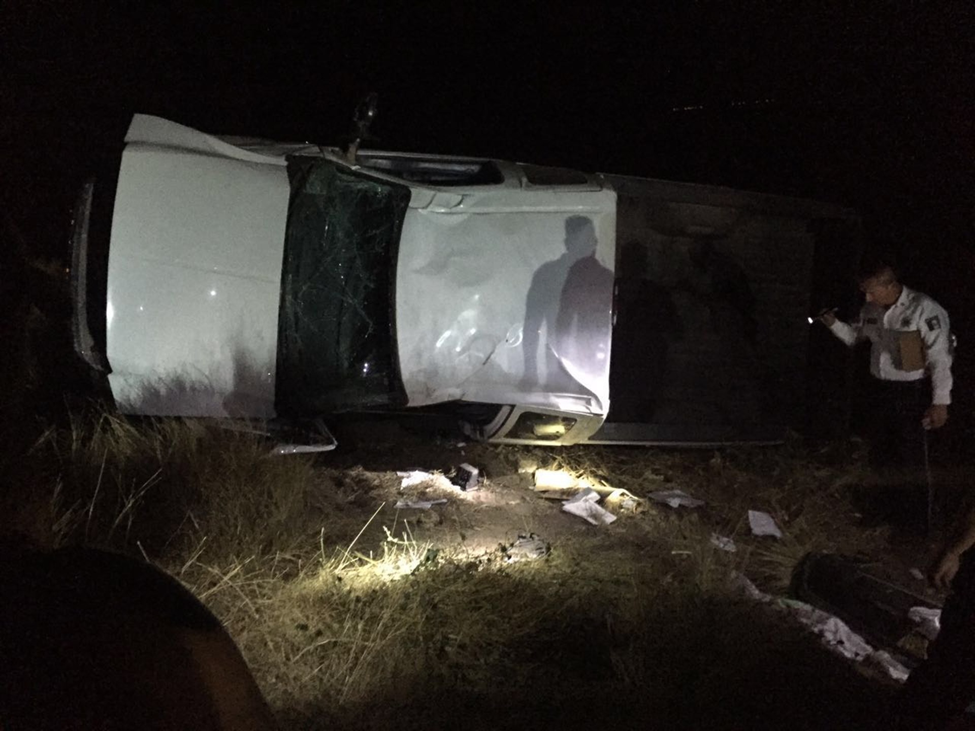 Muere una joven y 9 quedan heridos tras accidente en Angostura