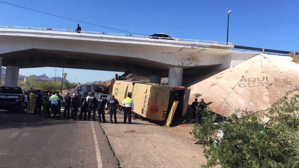 Sube a 4 la cifra de muertos en camionazo de Guaymas