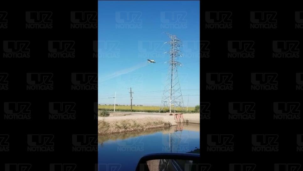 Avioneta con pesticida intoxica a 81 niños de una primaria