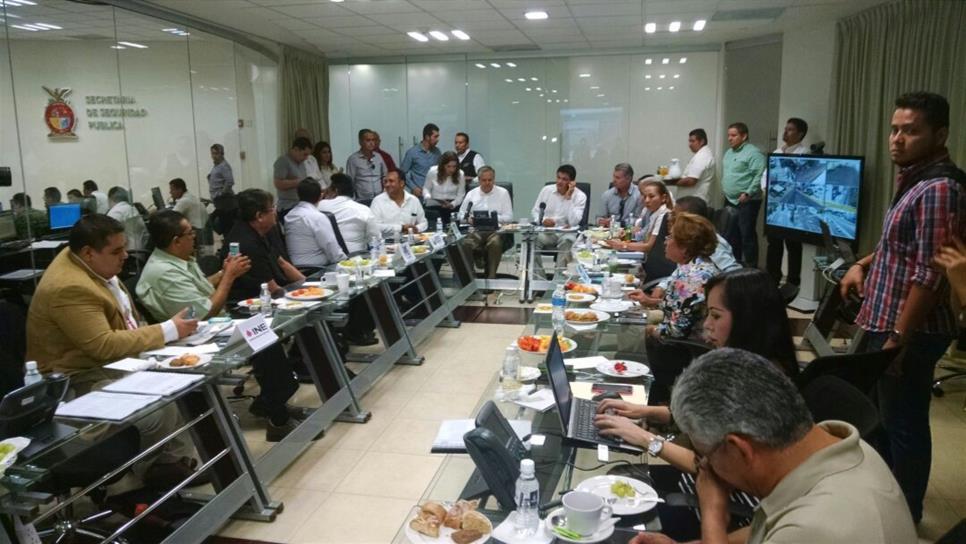 Inicia sesión del Gabinete de Seguridad