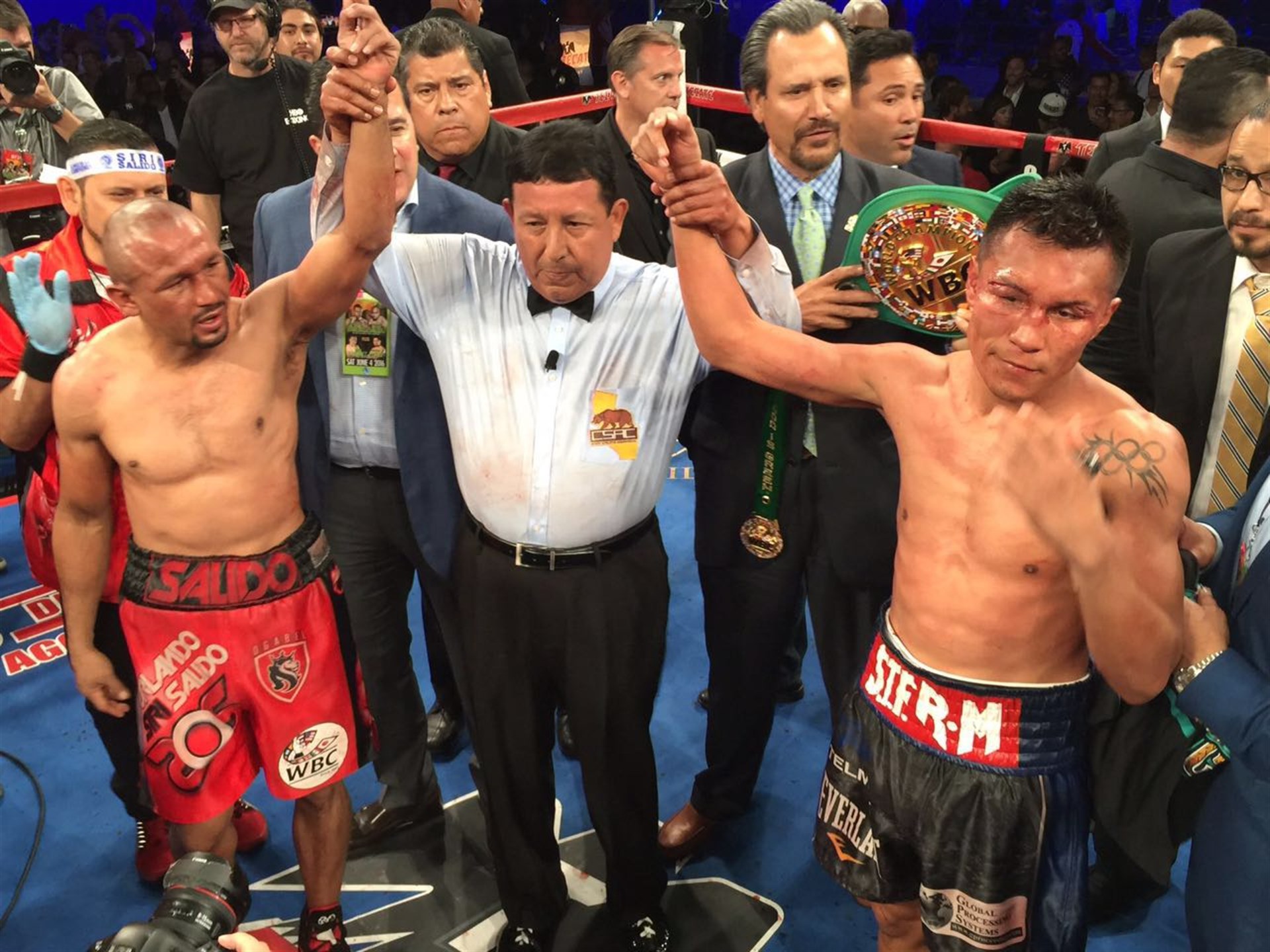 Siri y Bandido igualan en Carson