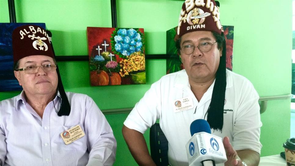 Shriners llevan “luz” a menores con problemas ortopédicos