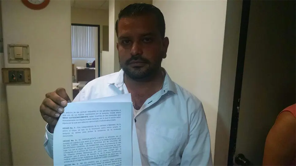 Ratifica PAN denuncia contra Vargas por mostrar su boleta