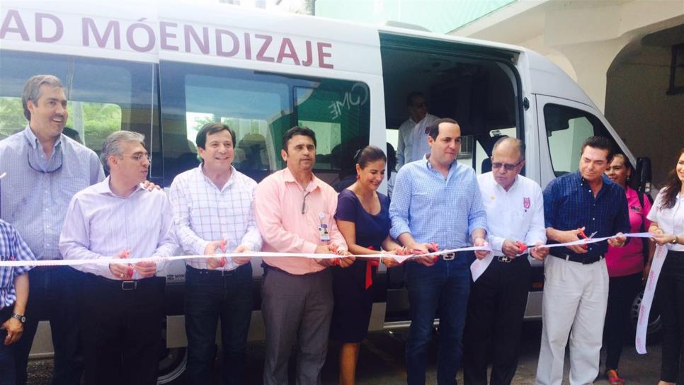 Inauguran Unidad Móvil de Aprendizaje