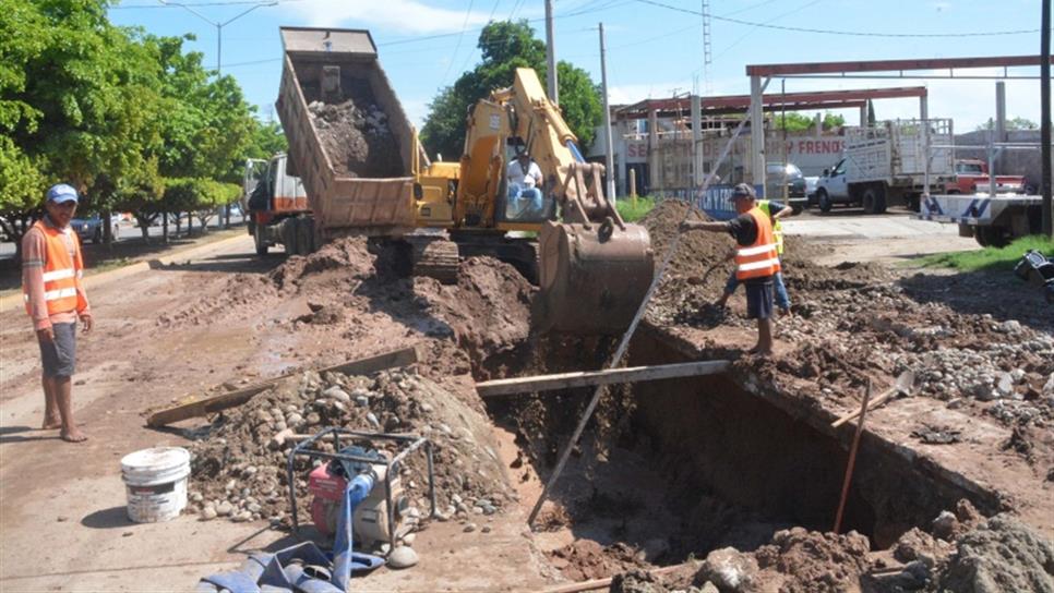 Japama requiere 140 mdp de Conagua para concluir colectores