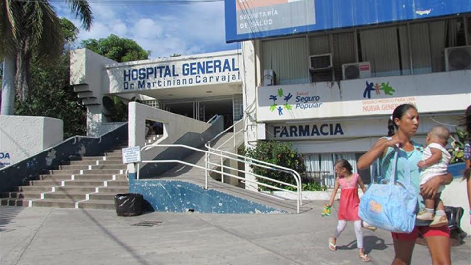 Reportan balacera en el Hospital General de Mazatlán