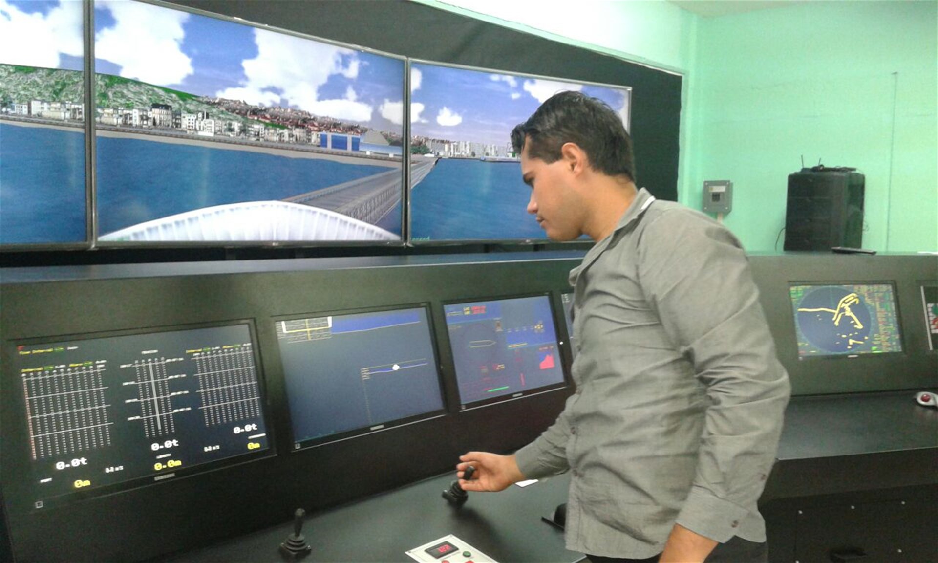 Listo el simulador de navegación del Icatsin