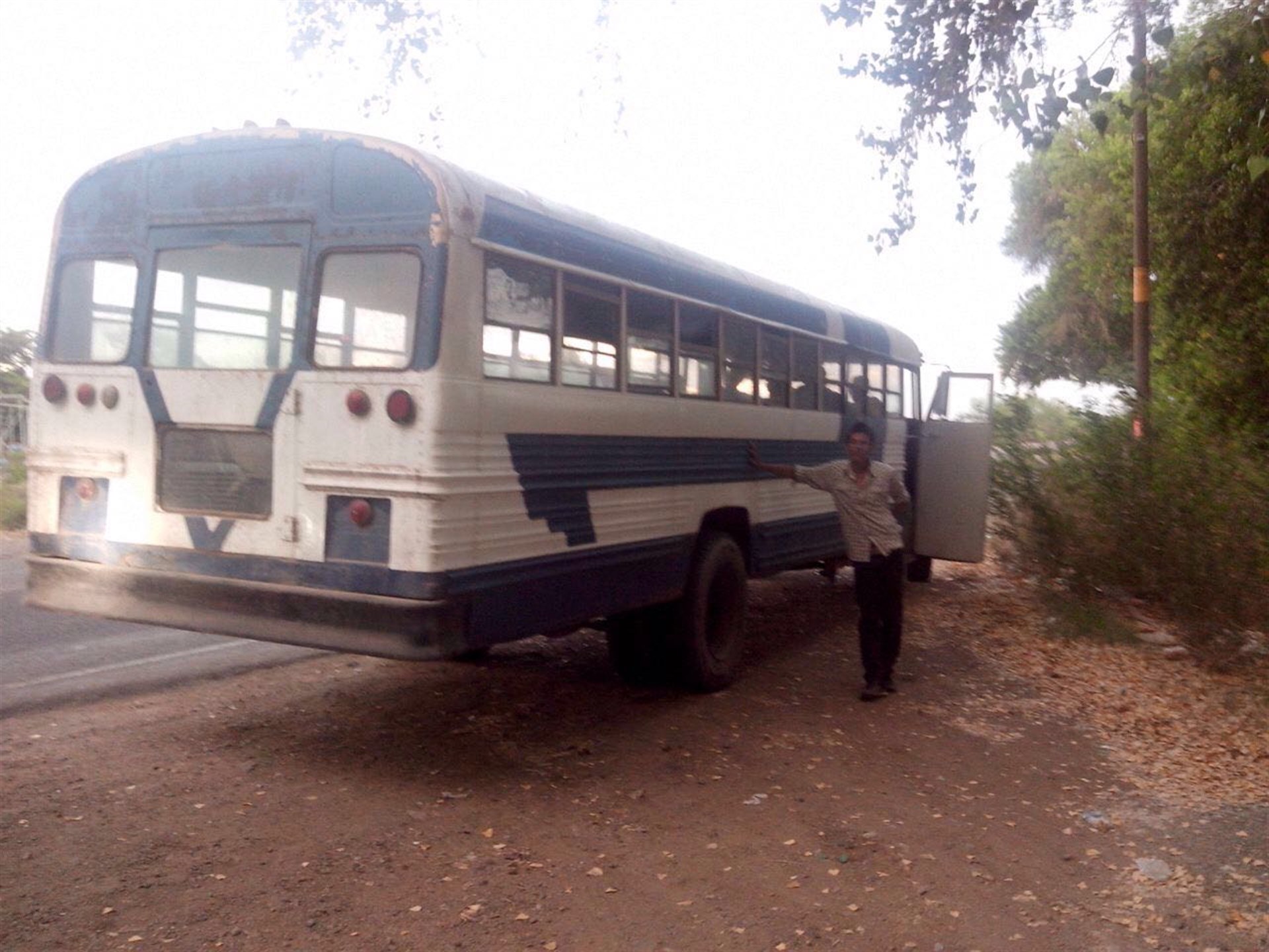 Una de las unidades aseguradas.