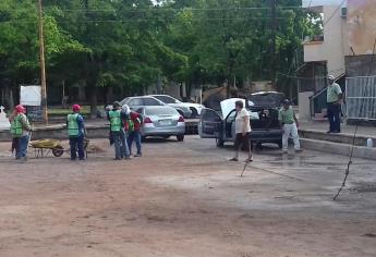 Paraliza lluvia a vecinos del sector Humaya