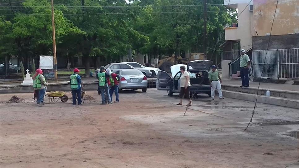 Paraliza lluvia a vecinos del sector Humaya