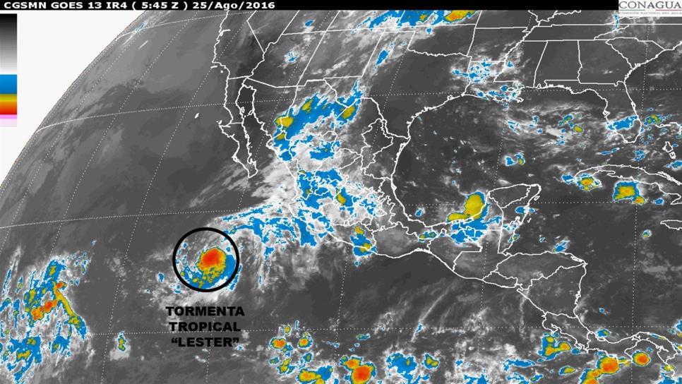 Se forma la tormenta tropical Lester, afecta Península de BC