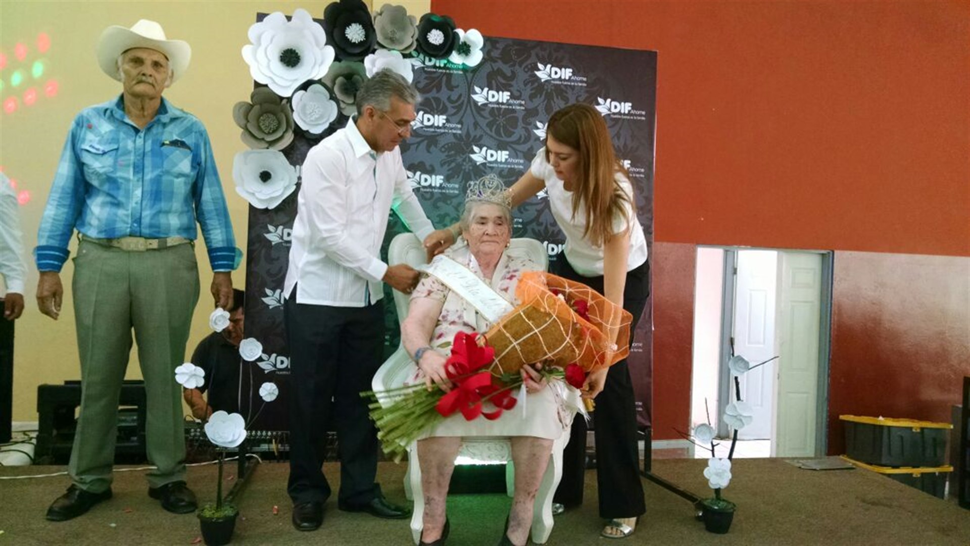 La coronación de la reina.