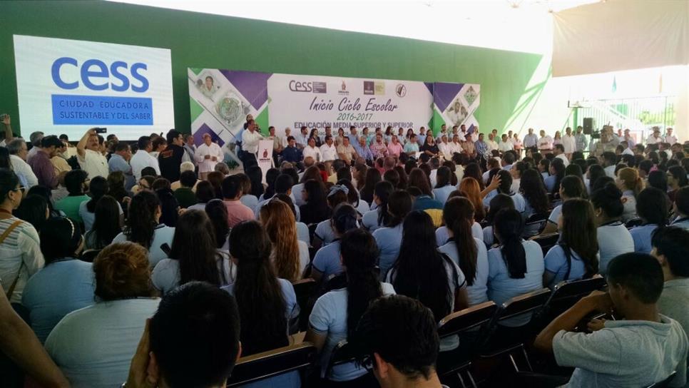 Inauguran ciclo escolar en Ciudad Educadora