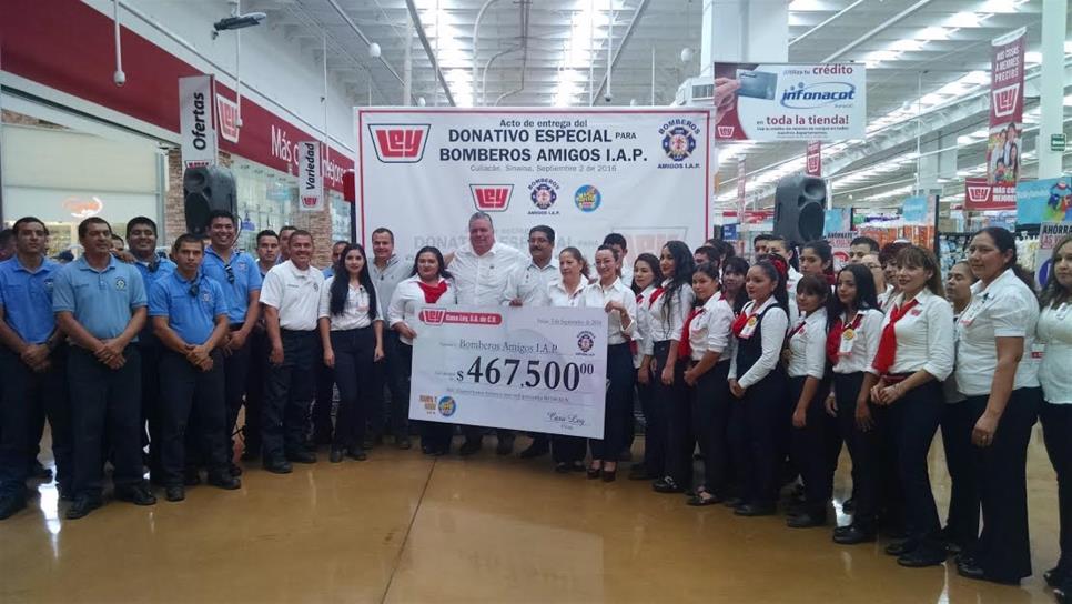 Ley otorga donativo a Bomberos Amigos por 467 mil 500 pesos