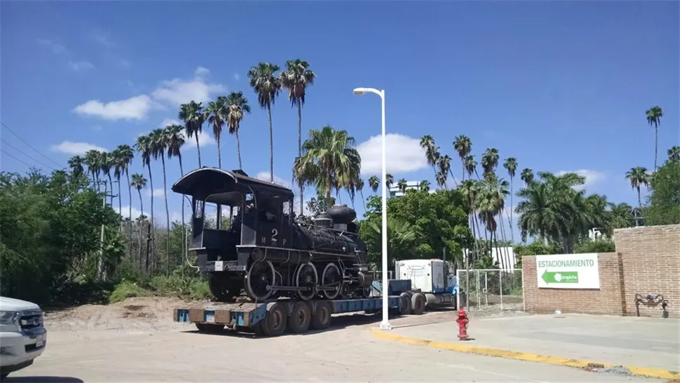 La reubicación de la máquina.