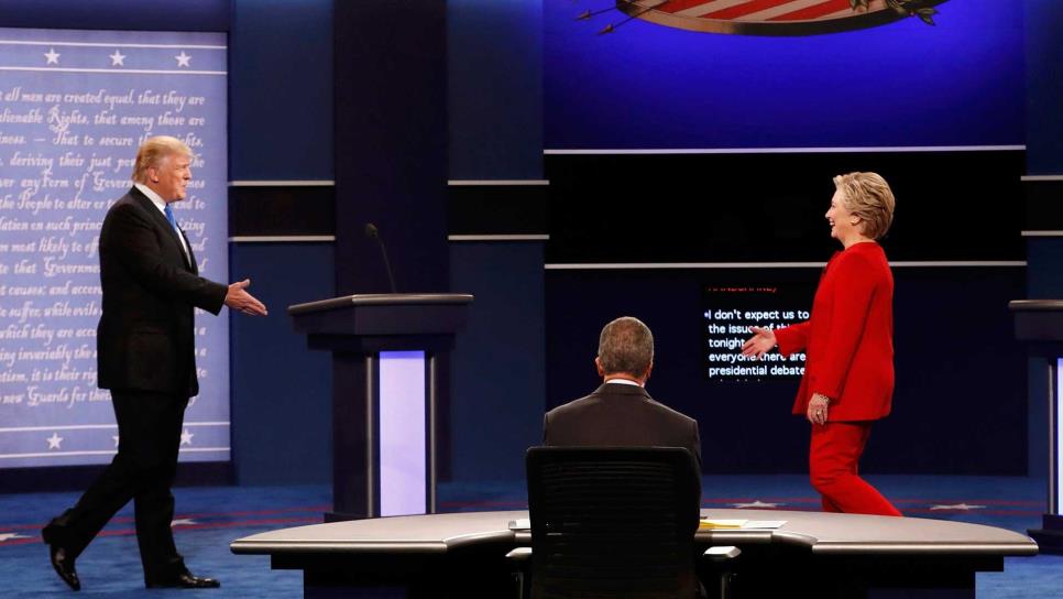 Clinton arrasó a Trump en primer debate: CNN