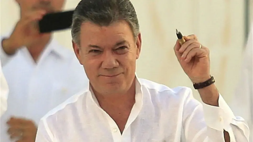 Juan Manuel Santos recibe el Premio Nobel de la Paz 2016
