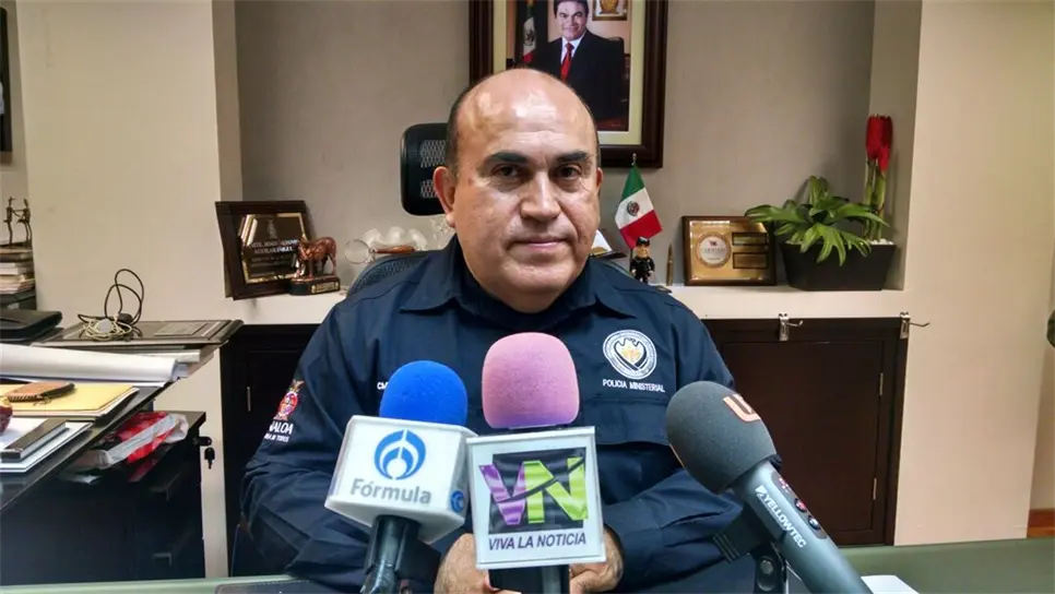 Jesús Antonio Aguilar Íñiguez, Comandante de la PME. FOTO: Jesús Bustamante.