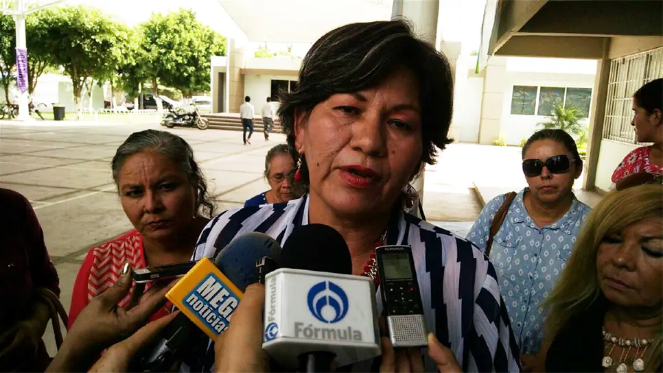 Mirna Nereyda Medina Quiñónez, líder de Las Rastreadoras. FOTO: Ernesto Torres.