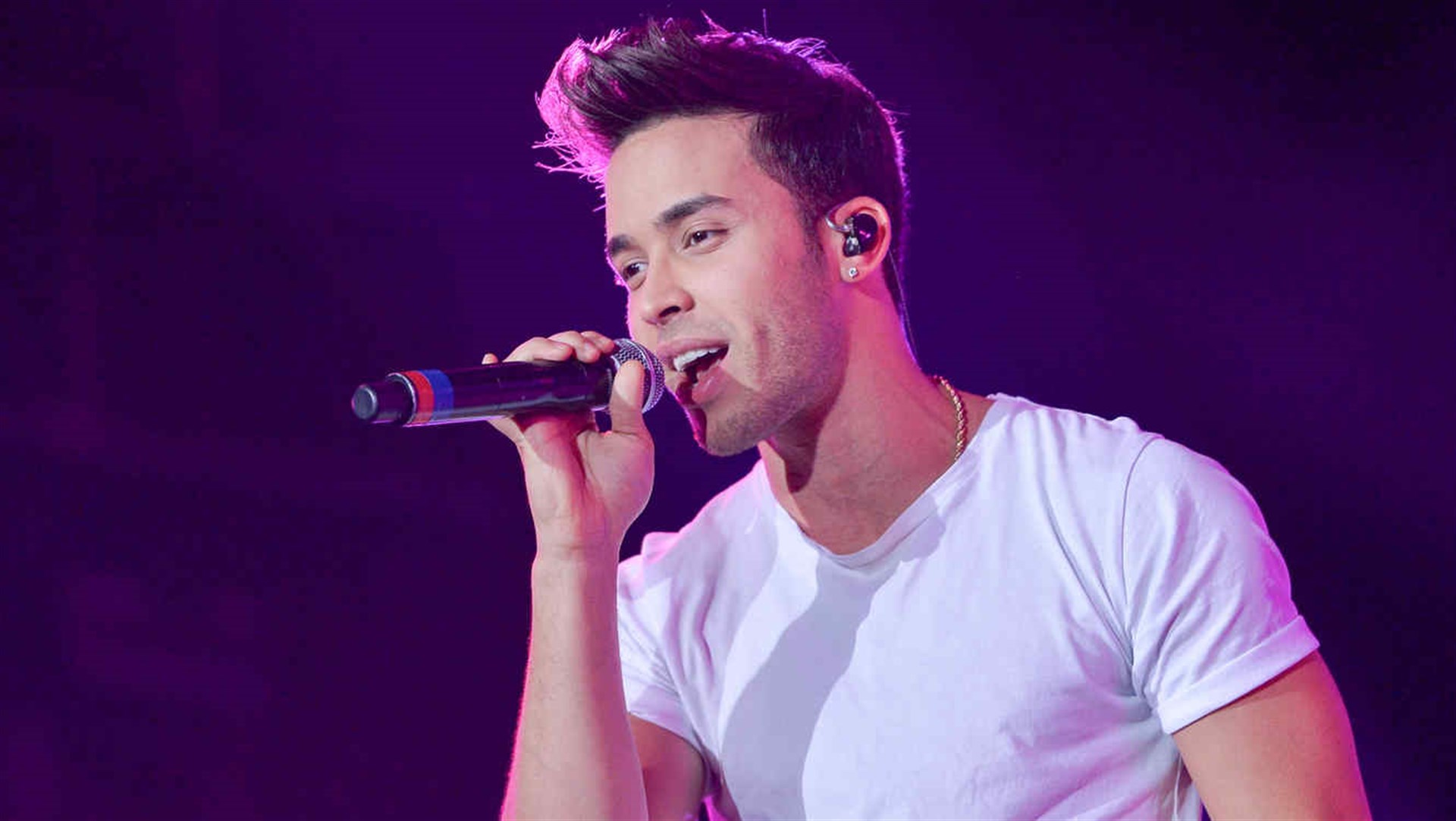 Prince Royce cantando. FOTO: Cortesía.