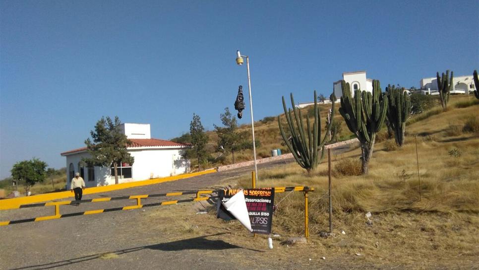 No era un hombre embolsado sino una broma de Halloween