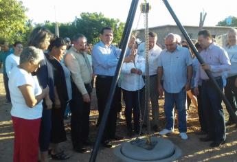 Entrega ayuntamiento alcantarillado sanitario en Las Piedritas