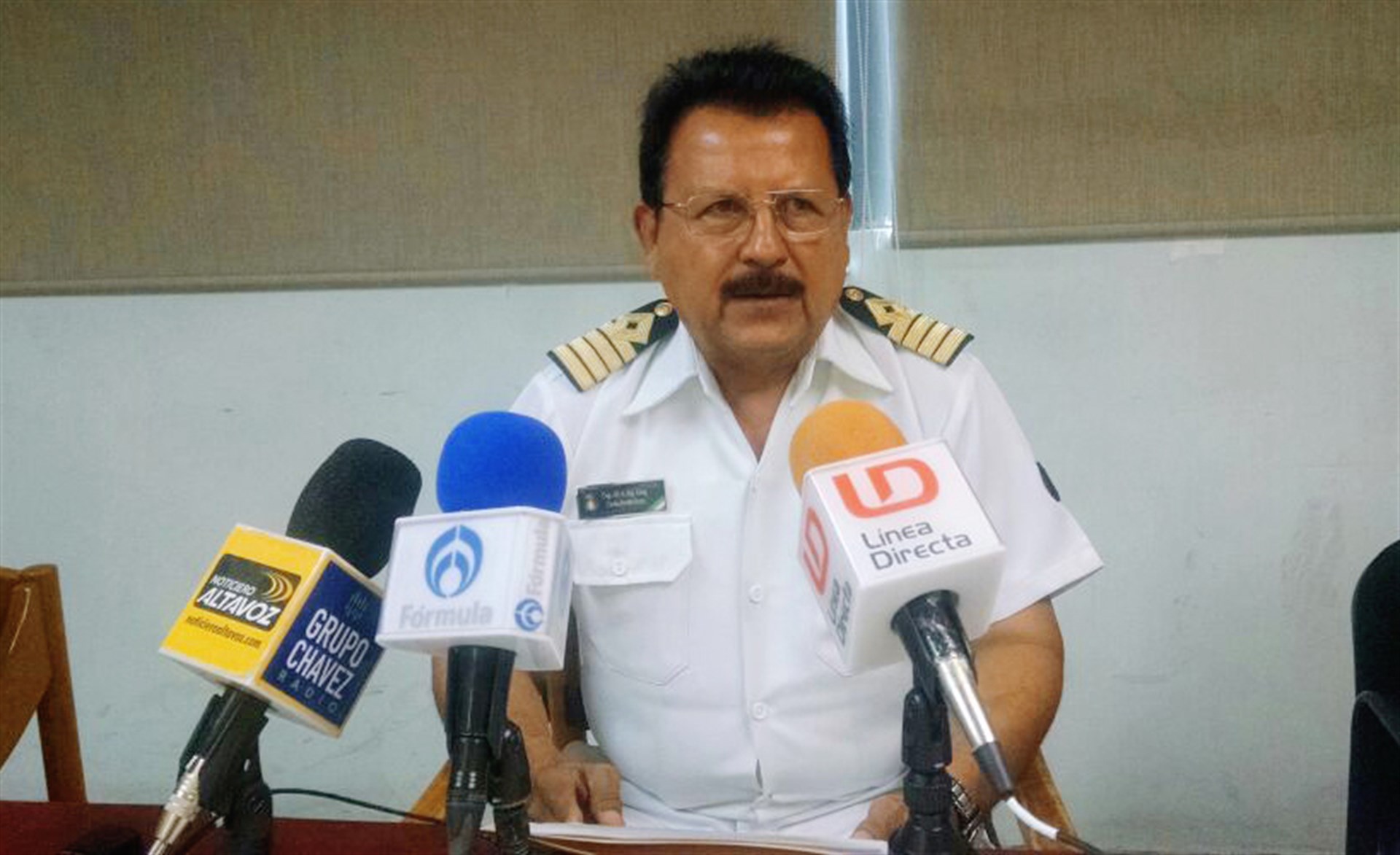 Carlos Portillo Denis, capitán de Altura. FOTO: Esthela García.