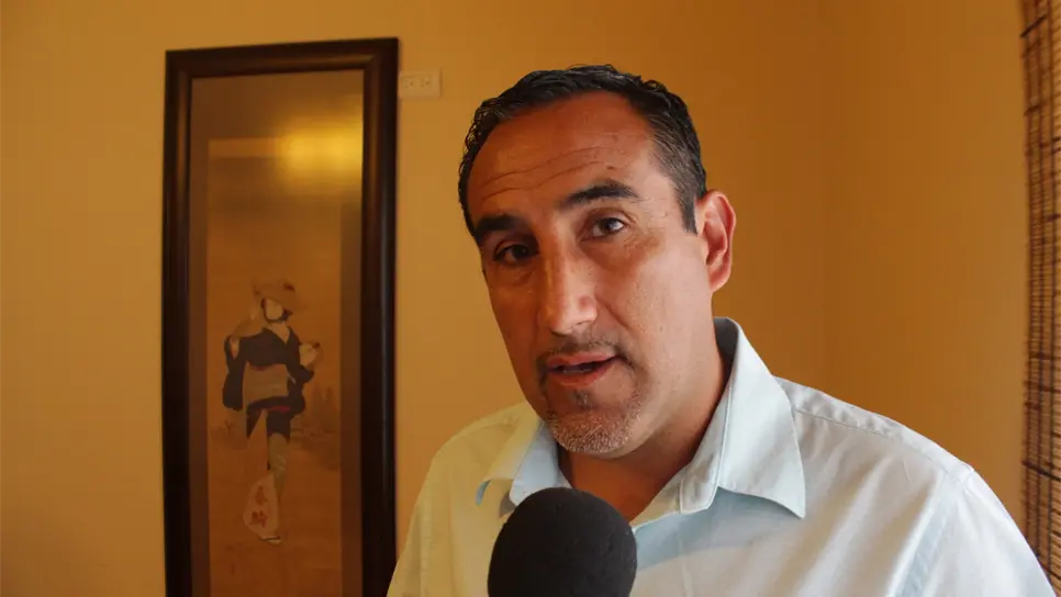 El futbolista Christian Patiño. FOTO: Adrián González.