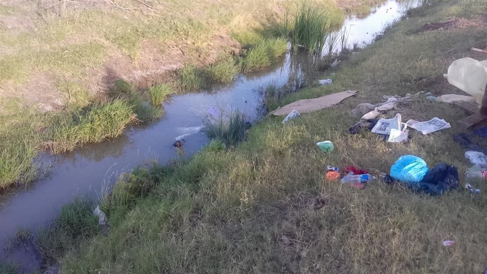 Lo hallan sin vida dentro de dren en Cortines