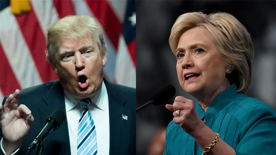 Trump desestima encuestas que dan cerrada contienda con Clinton