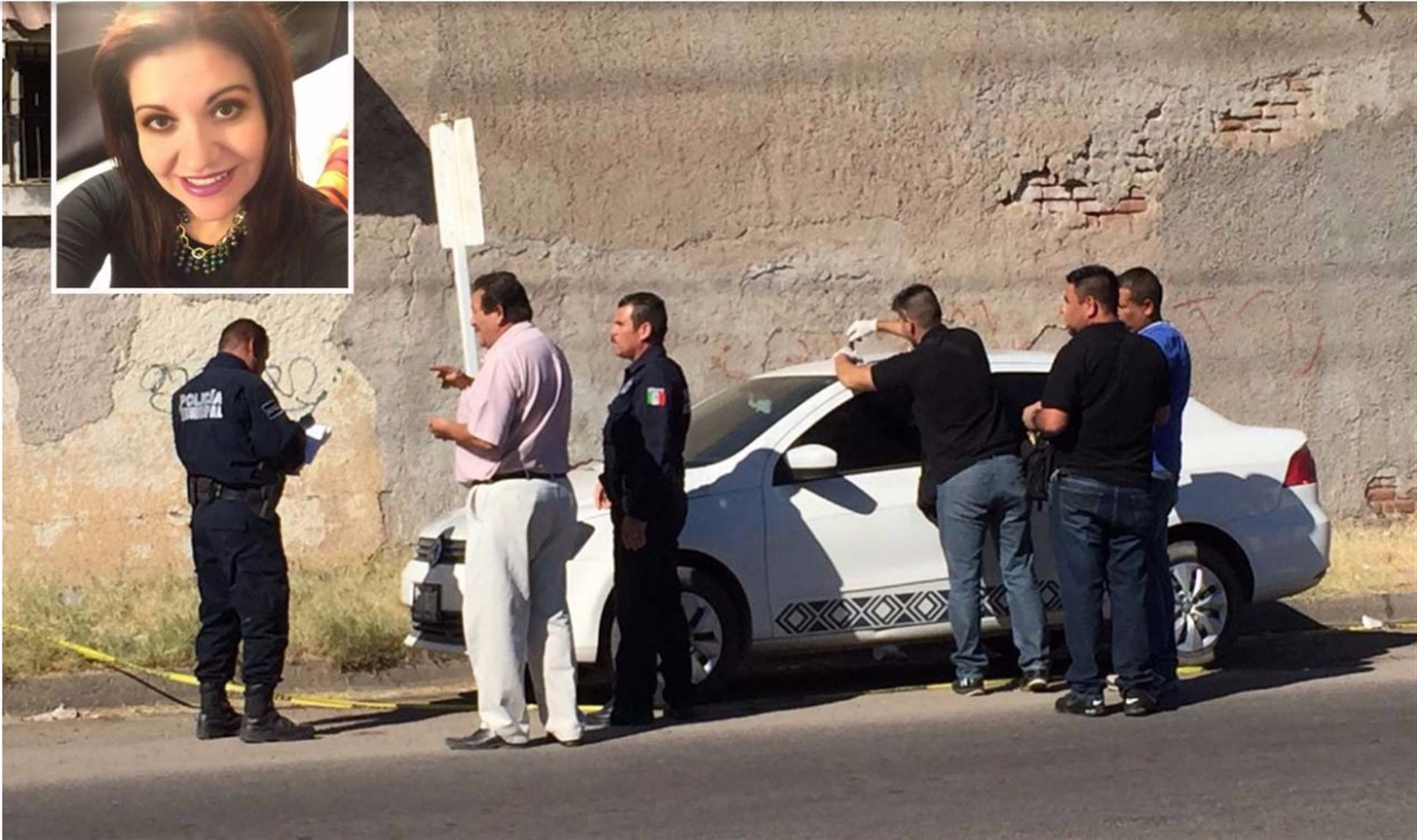 El automóvil de Diana fue localizado el pasado martes, en Navojoa. FOTO: Luz Noticias.